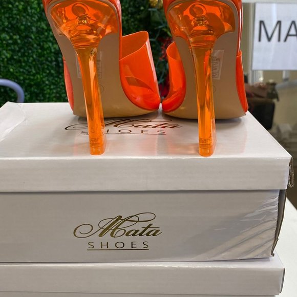 Orange Clear Heel - Picture 5 of 5